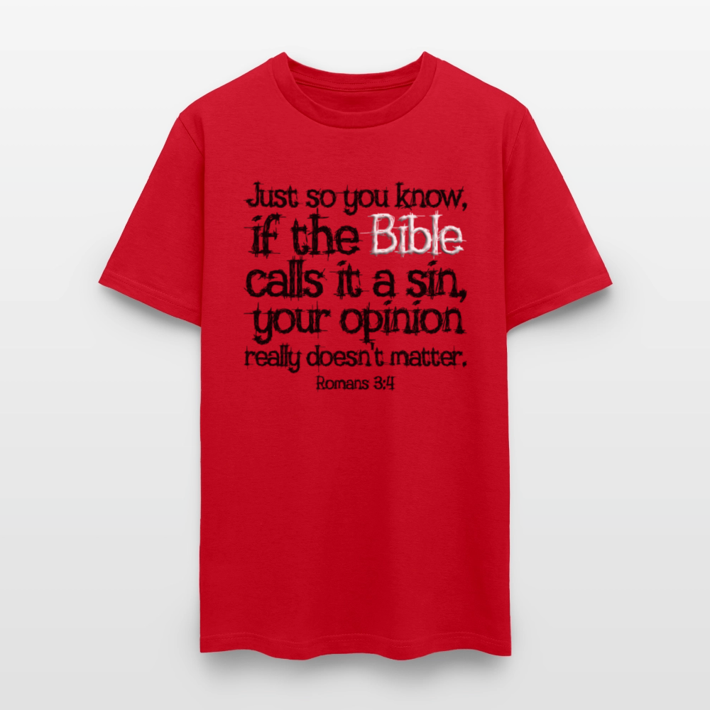 If the Bible Calls it a Sin - red