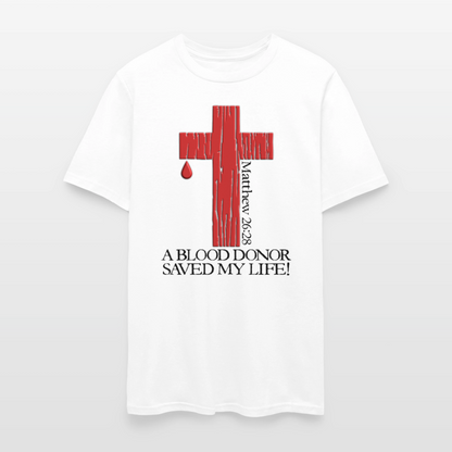 Blood Donor - white
