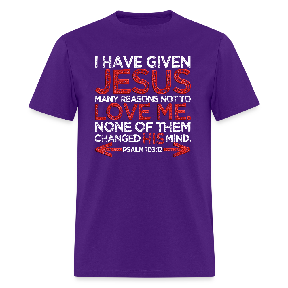 Many Reasons Not to Love Me - purple