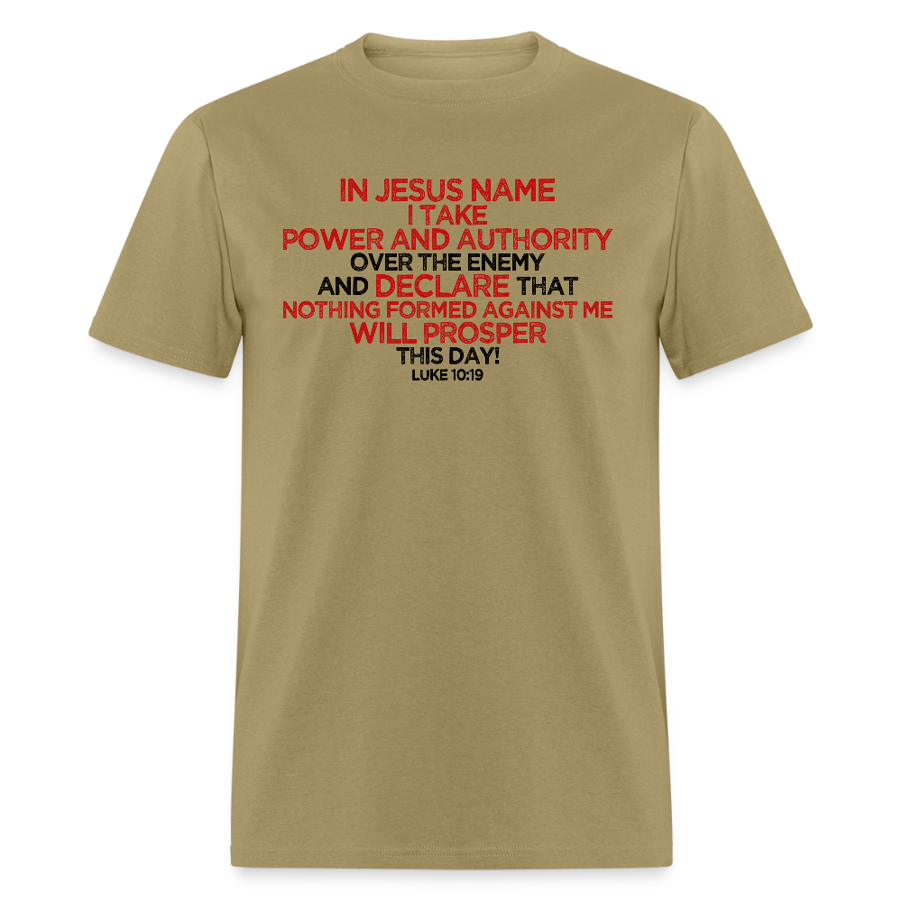 I Take Power & Authority - khaki