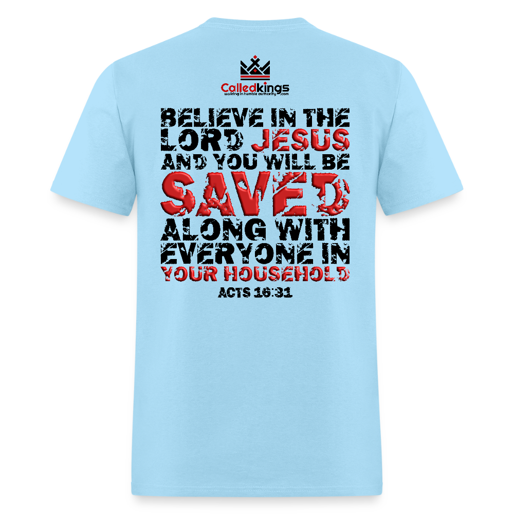 Jesus for My Family - powder blue