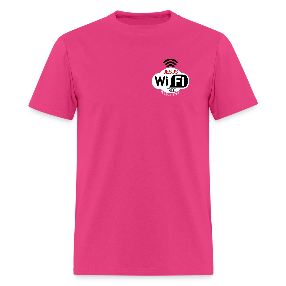 Jesus Strong Wireless Connection - fuchsia