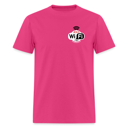 Jesus Strong Wireless Connection - fuchsia