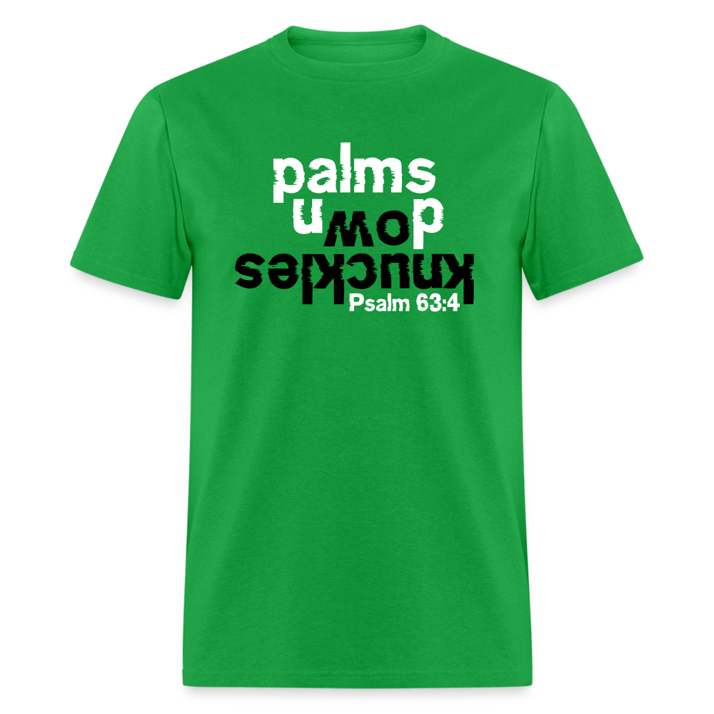 Knuckles Down Palms Up - bright green
