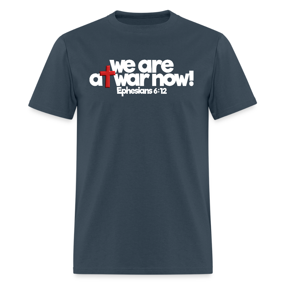 We Are At War Now! -  blue dusk