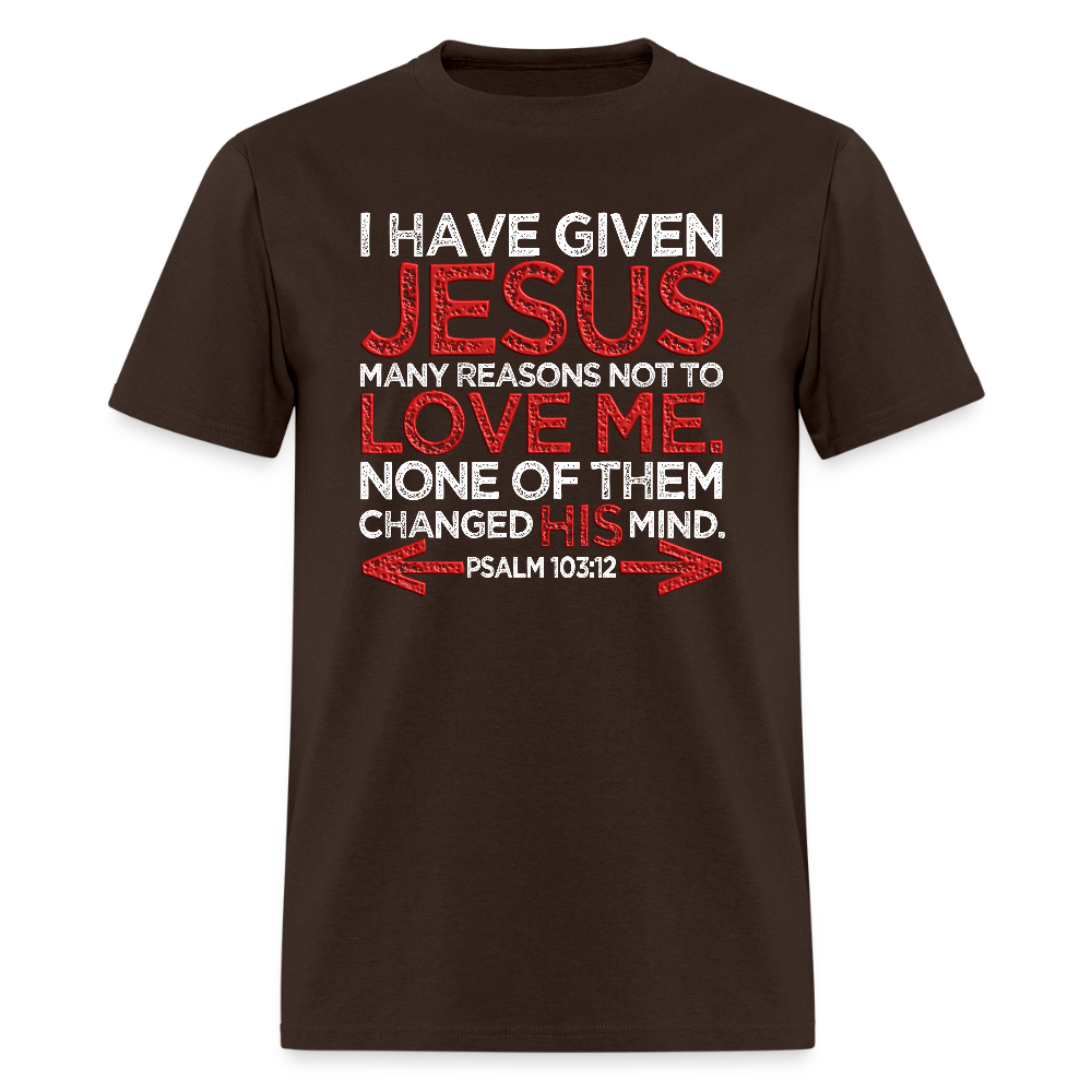 Many Reasons Not to Love Me - brown