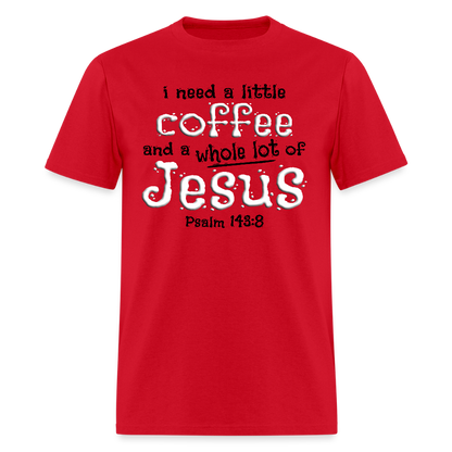 Coffee & Jesus - red