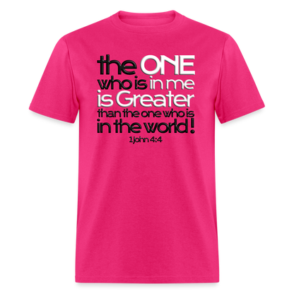 One In Me Is Greater - fuchsia