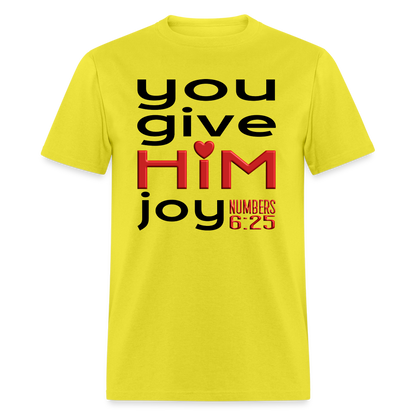 You Give Him Joy - yellow