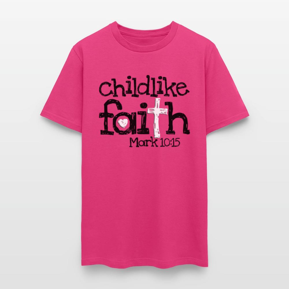 Childlike Faith - fuchsia