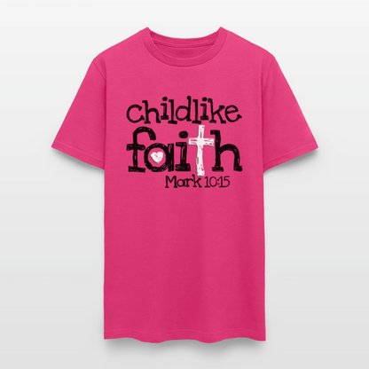 Childlike Faith - fuchsia