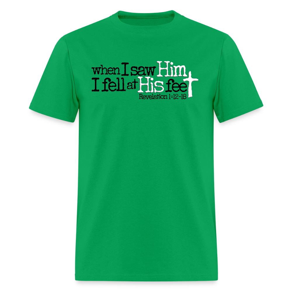 I Fell at His Feet - bright green