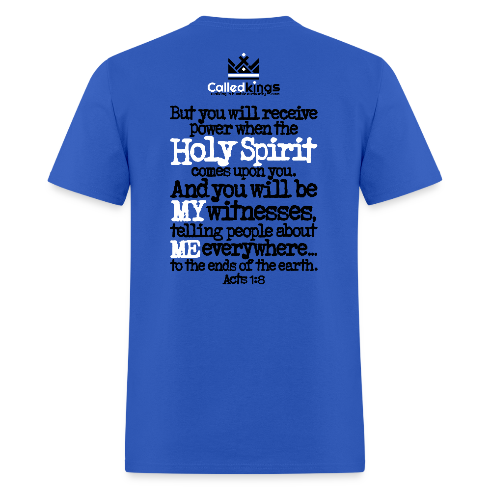 I'm His Hands His Feet - royal blue