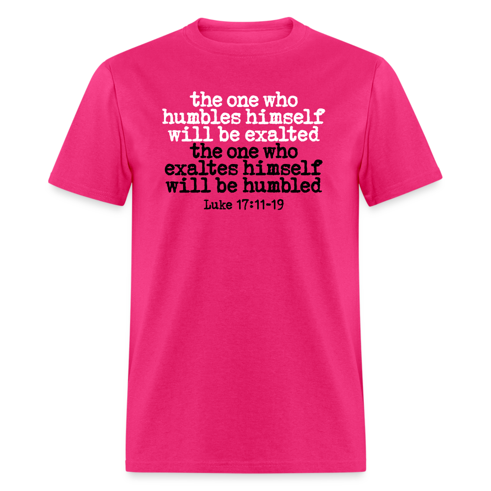 One Who Humbles Himself - fuchsia