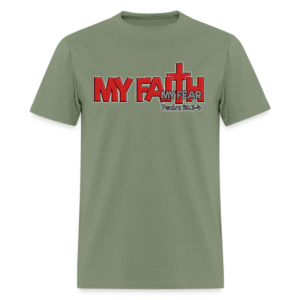 My Faith My Fear - military green