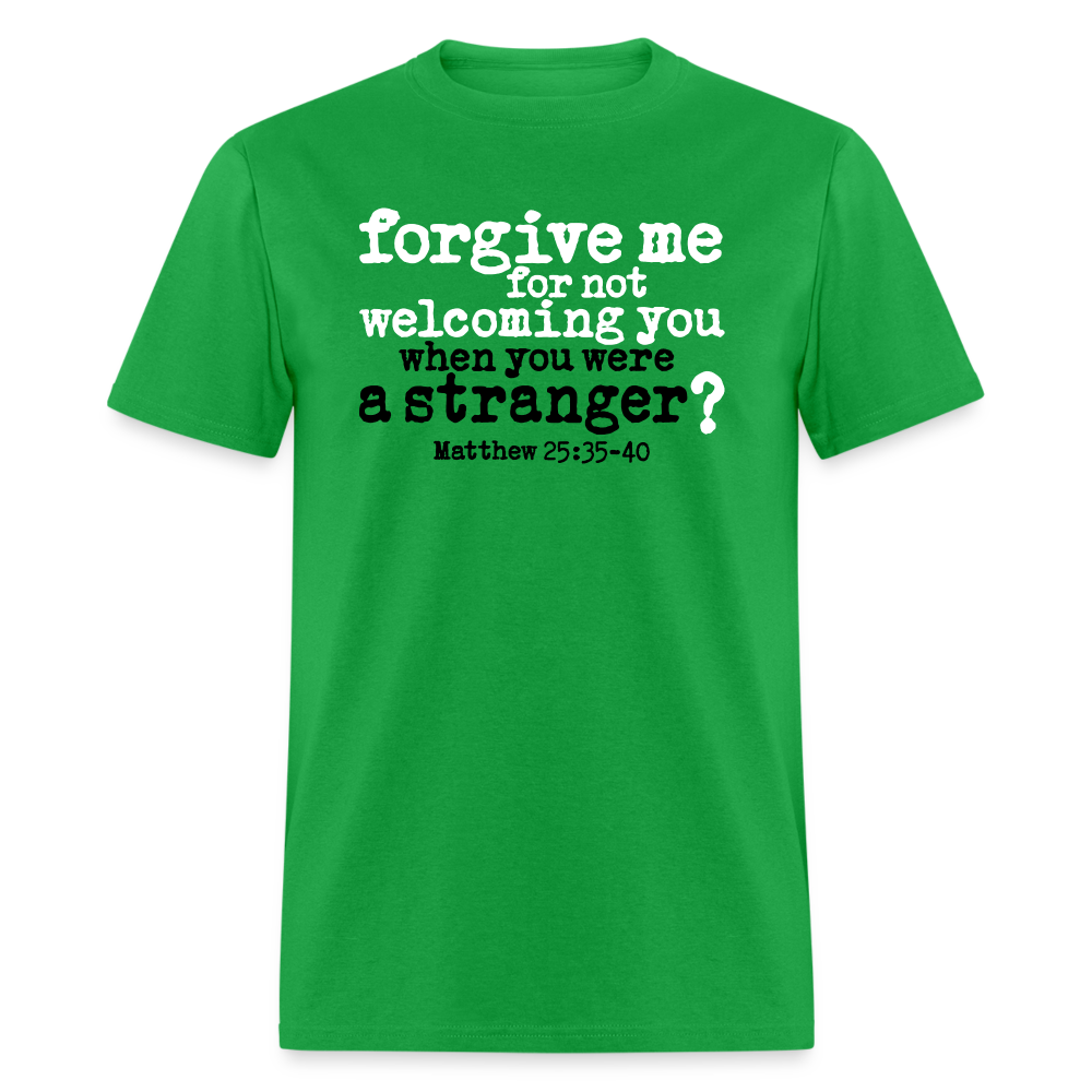 Forgive For Not Welcoming - bright green