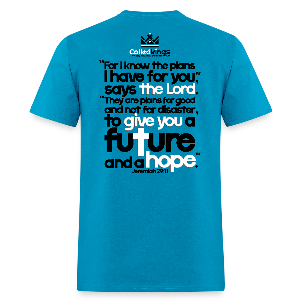 He Knows Expect Victory - turquoise