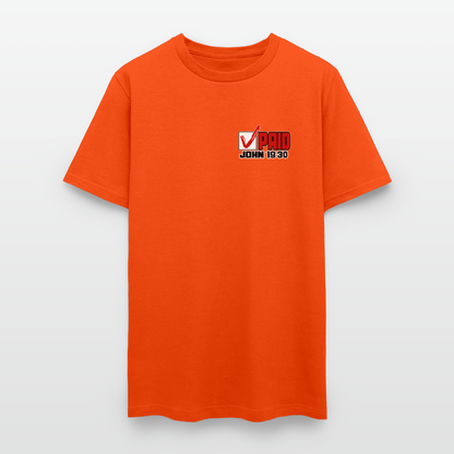 Debt Paid in Full - orange