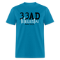 33AD Tetelestai - turquoise