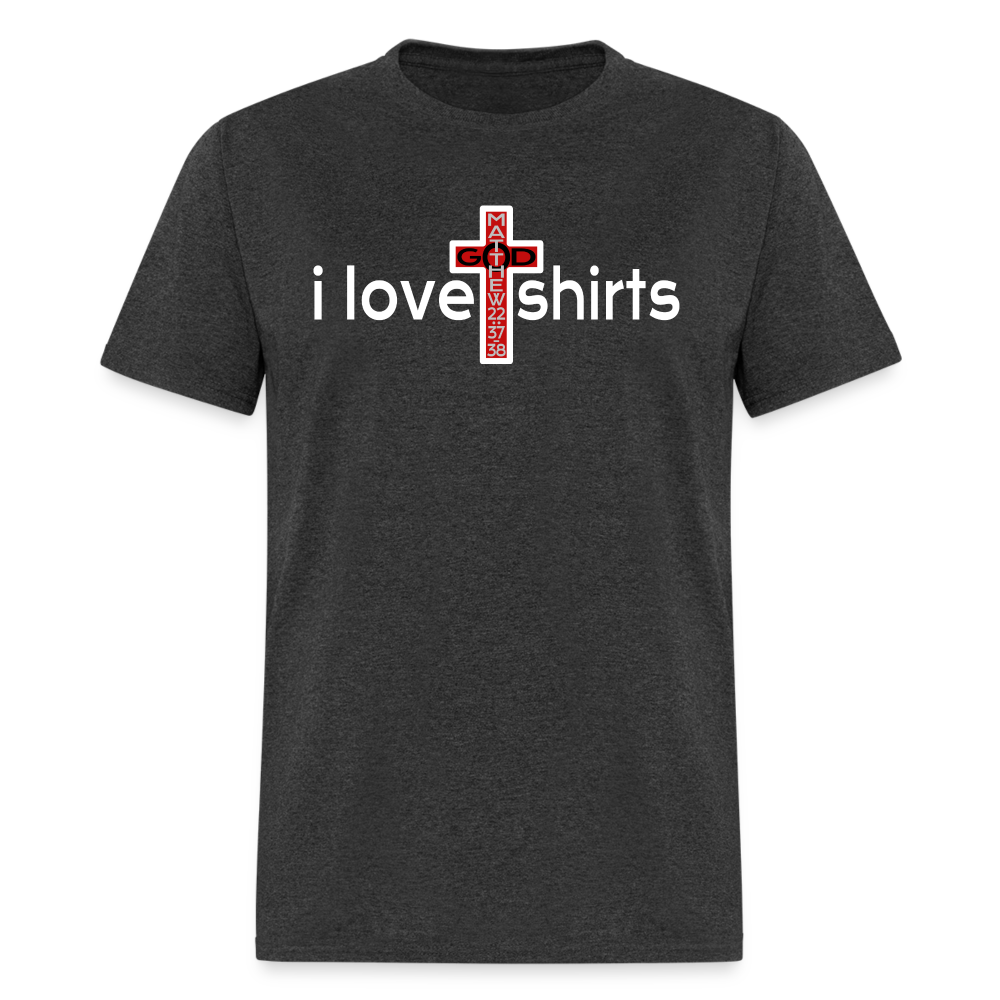 I Love T Shirts - heather black