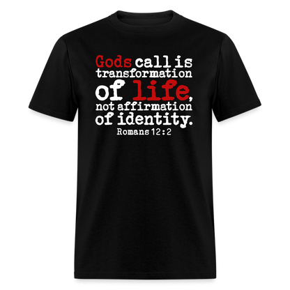 Transformation Of Life - black