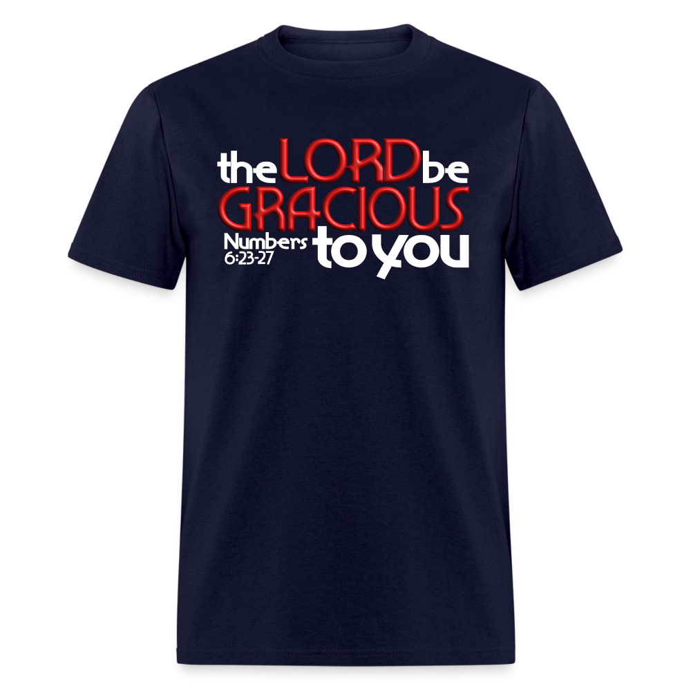 The Lord Be Gracious To You - navy