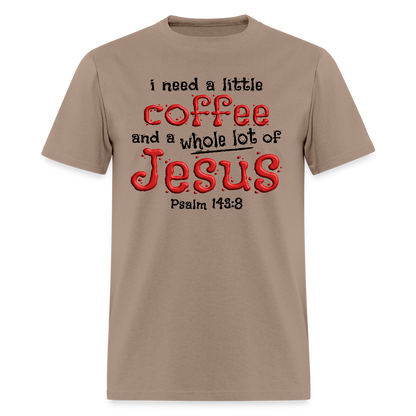 Coffee & Jesus - brown savana