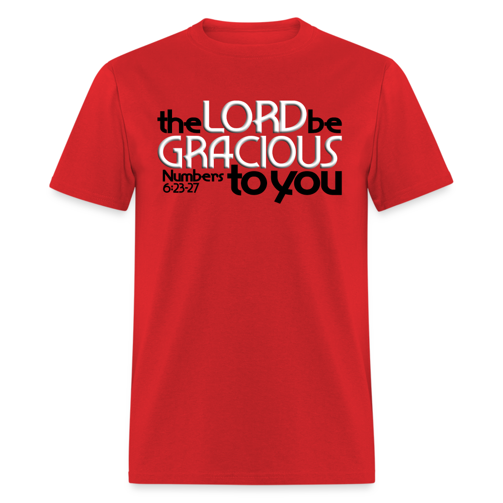 The Lord Be Gracious To You - red