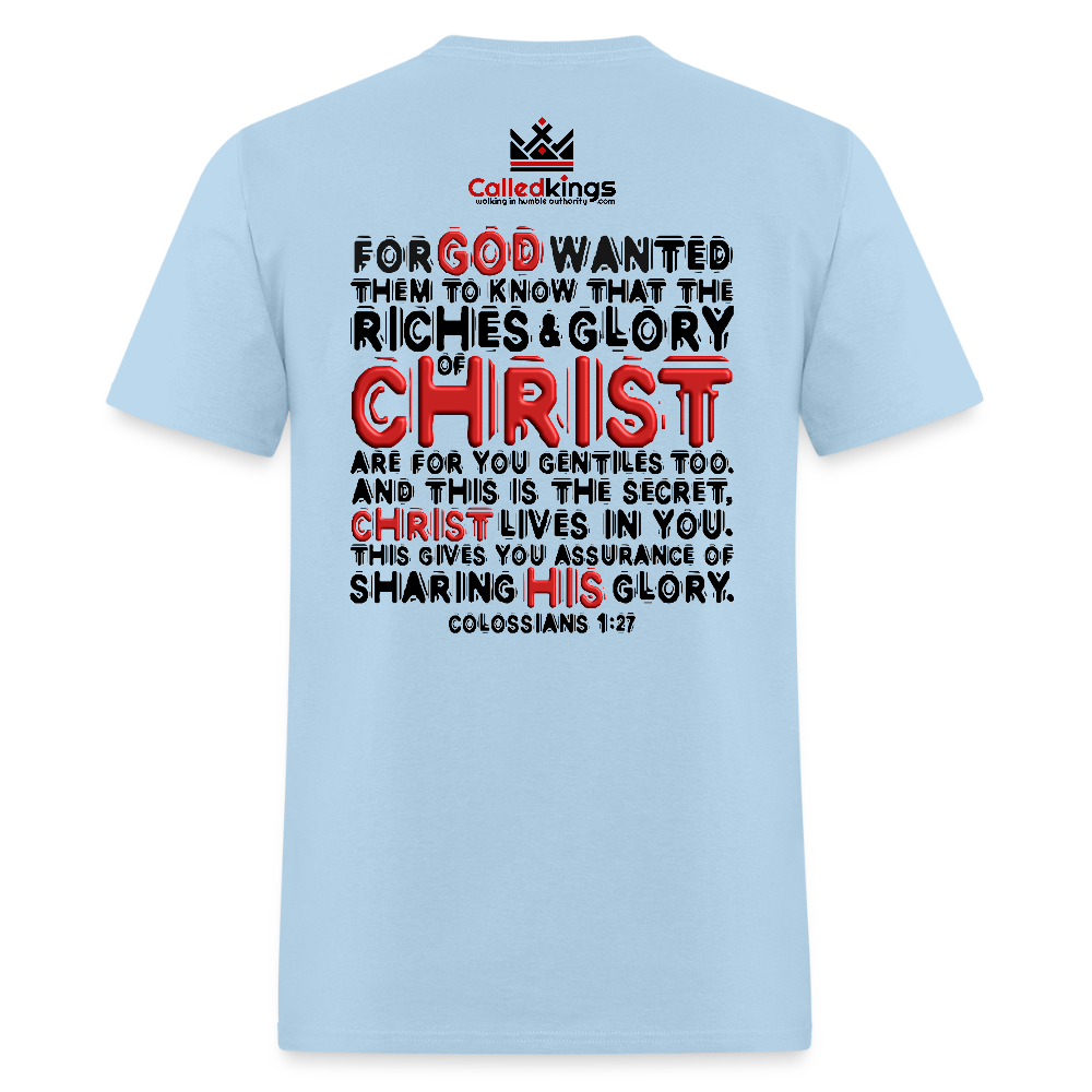 Godma Exists Loudly In Me - powder blue