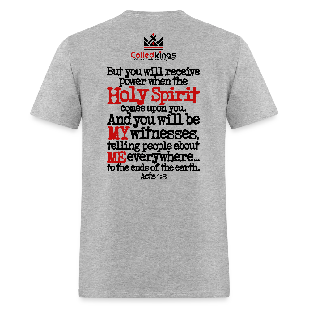 Church His Hands His Feet - heather gray