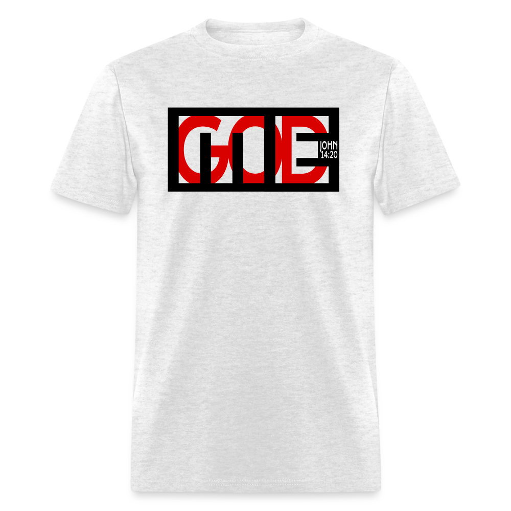 God in Me - light heather gray