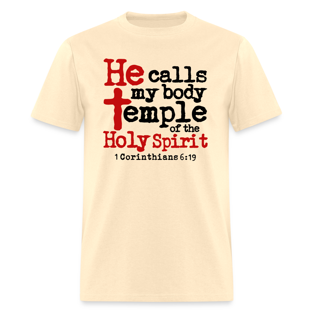 He Calls My Body Temple - natural