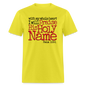 Praise His Holy Name - yellow