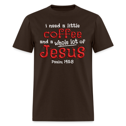 Coffee & Jesus - brown