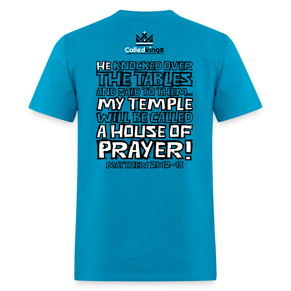 Jesus Flipped - turquoise