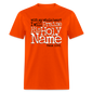 Praise His Holy Name - orange