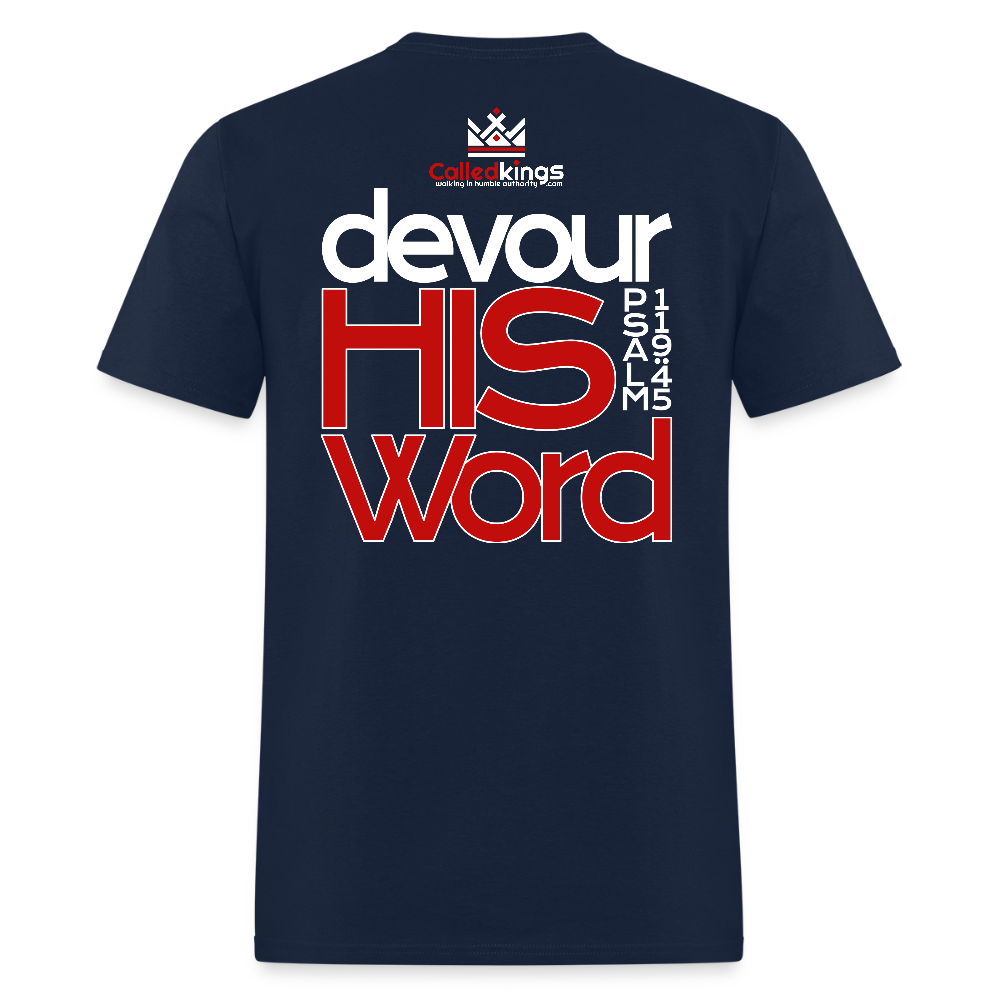 WTBSF? Devour His Word - navy