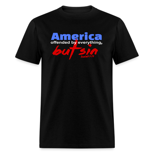 America Offended by Everything But Sin - black