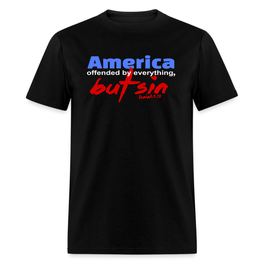 America Offended by Everything But Sin - black