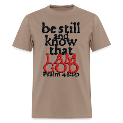 Be Still and Know - brown savana