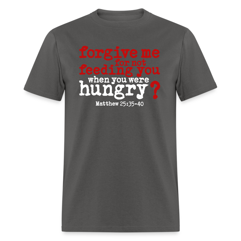 Forgive For Not Feeding - charcoal