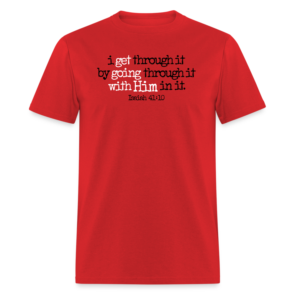 Get Going With Him - red