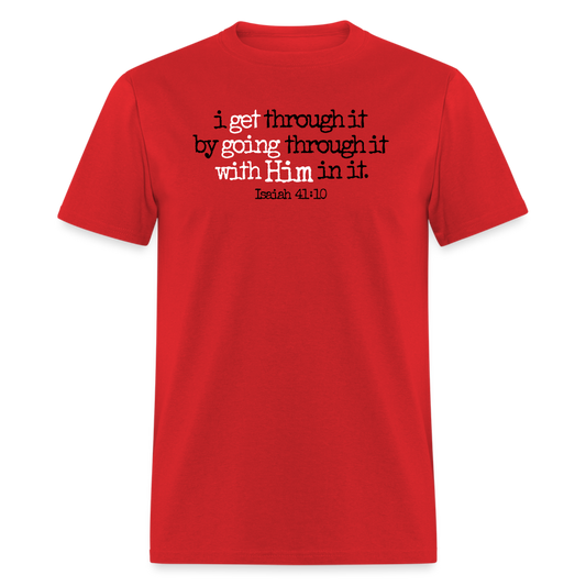 Get Going With Him - red