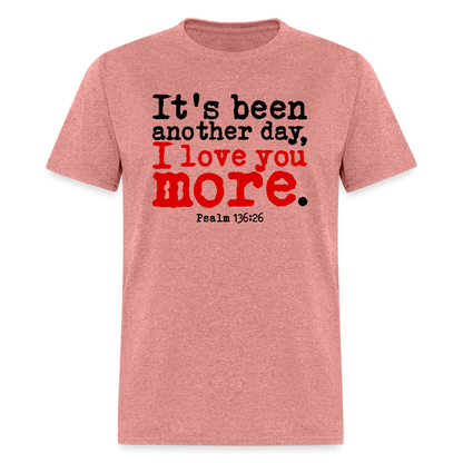Another Day I Love You More - heather mauve