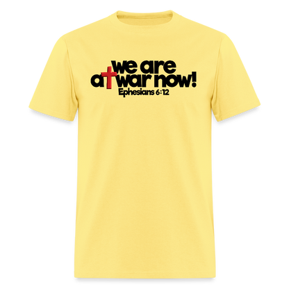 We Are At War Now! - cornsilk