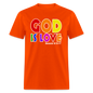 GOD is Love - orange