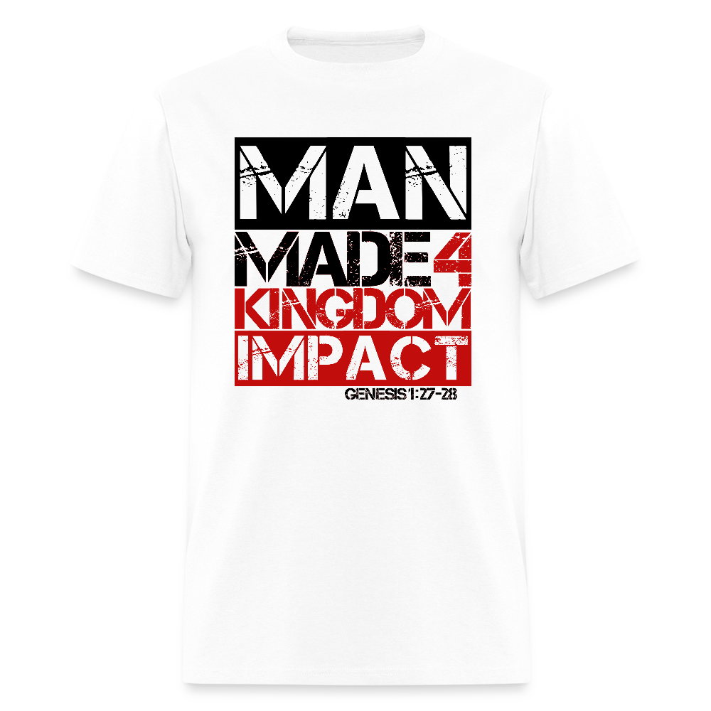 Man Made 4 Kingdom Impact - white
