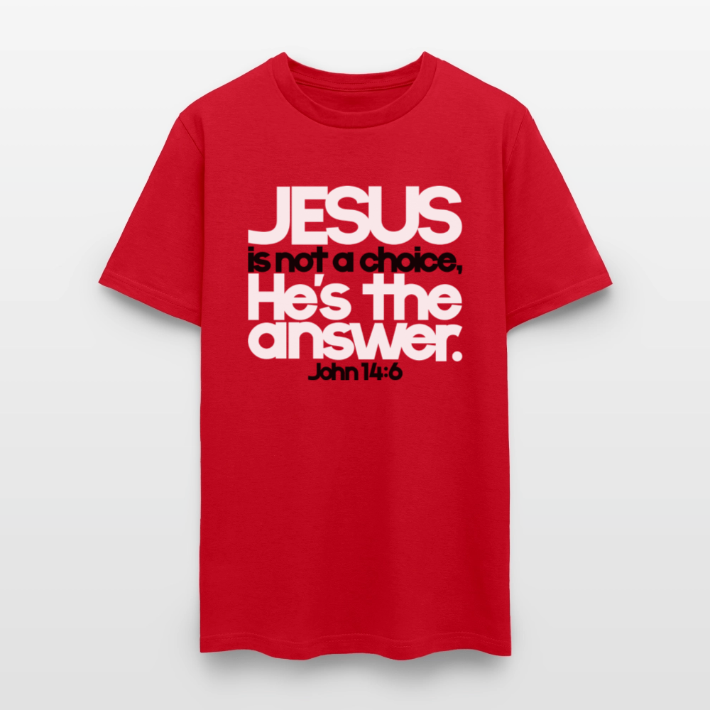 Jesus Is the Answer - red