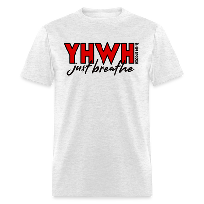 YHWH Just Breathe - light heather gray
