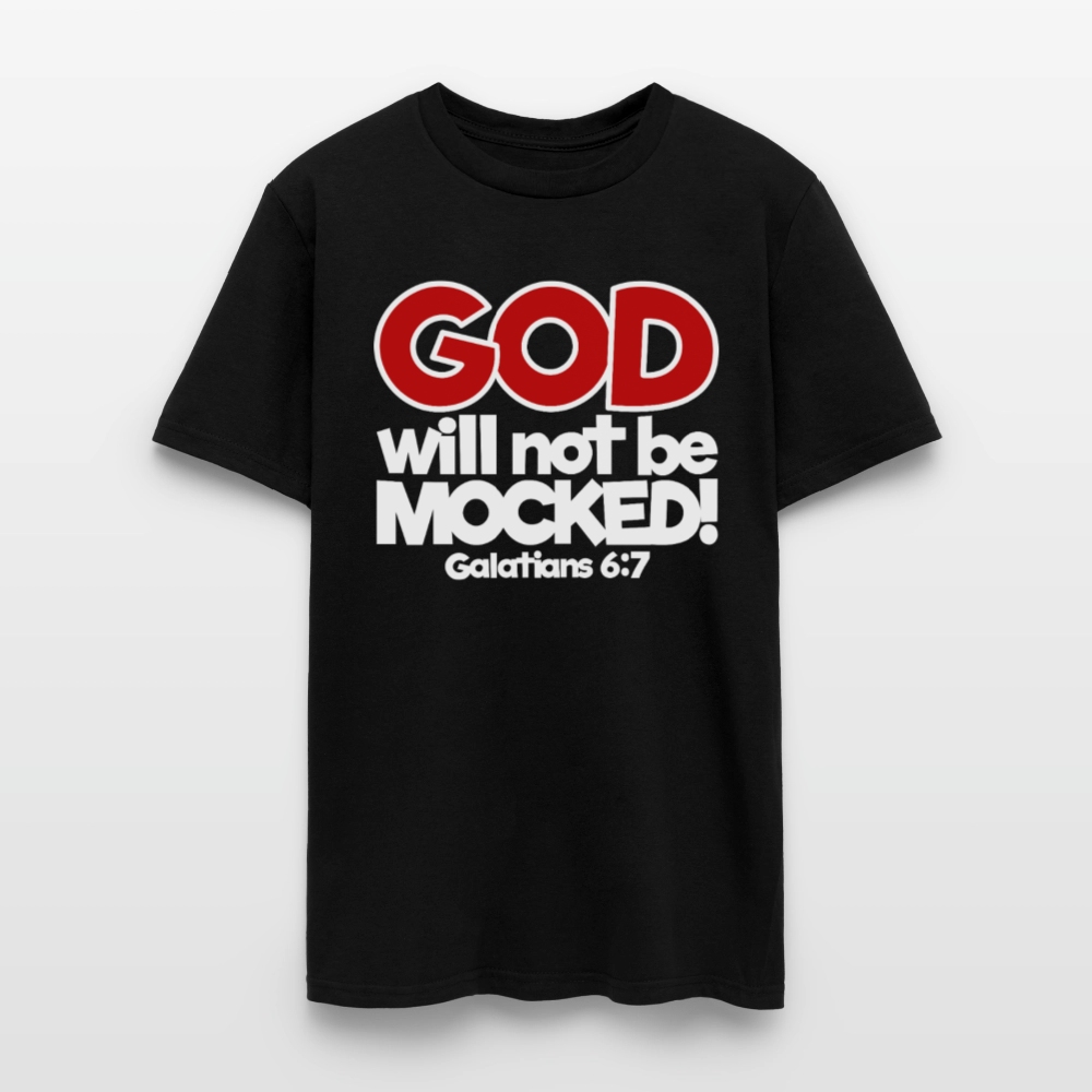 God Will Not Be Mocked - black